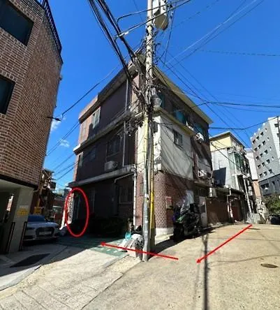 Stay Rock 樂 2 Room 3 Beds 3 Min From Ewha Univ Stn ソウル特別市 0*,
