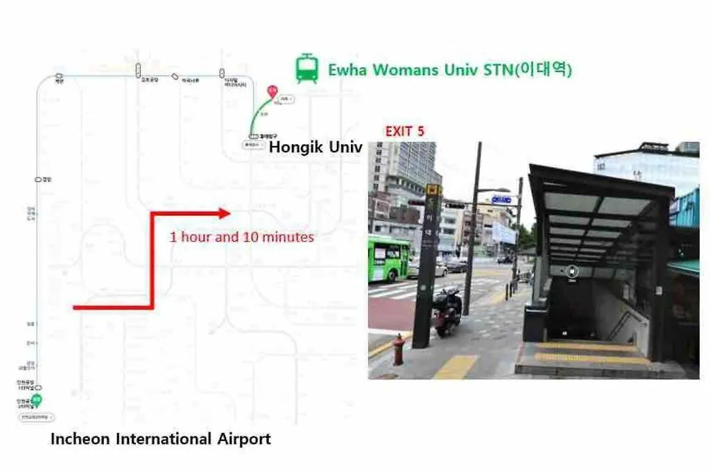 アパート Stay Rock 樂 2 Room 3 Beds 3 Min From Ewha Univ Stn ソウル特別市 韓国